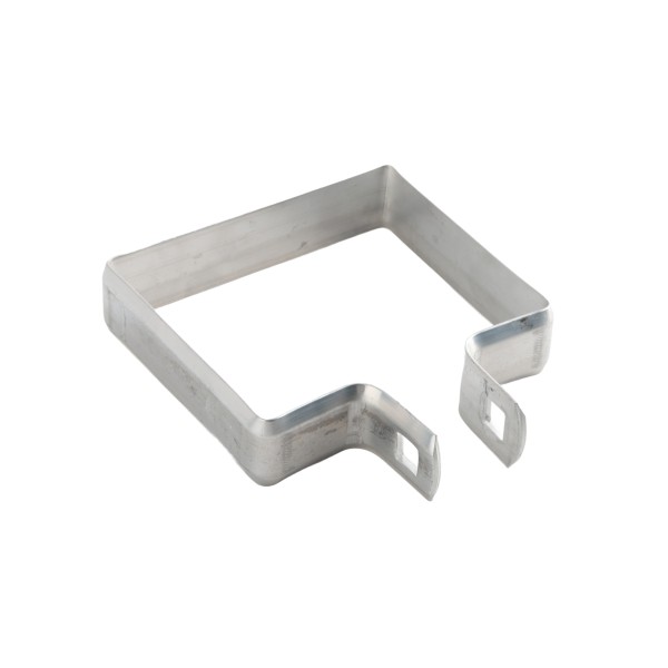 Aluminum 3 1/2"x 3 1/2" Square Brace Band