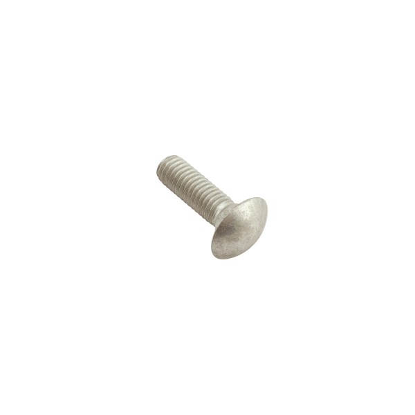 Chain Link Solid All Aluminum 3/8" x 1-1/4" Carriage Bolt - Bolt Only