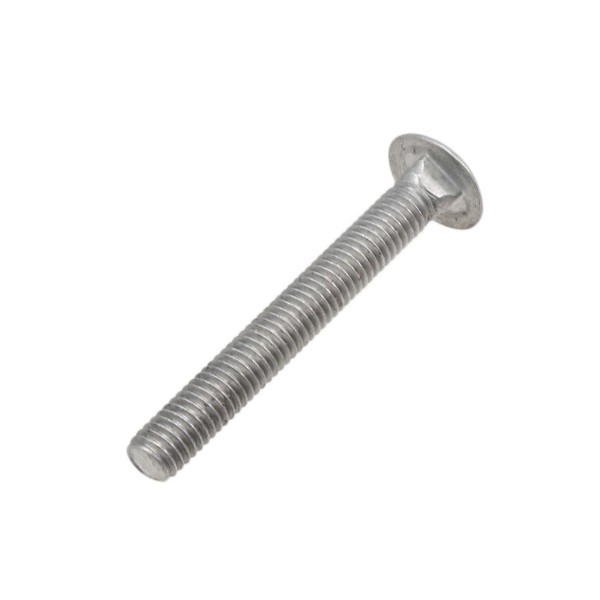 Solid All Aluminum 3/8" x 2 1/2" Carriage Bolt Only