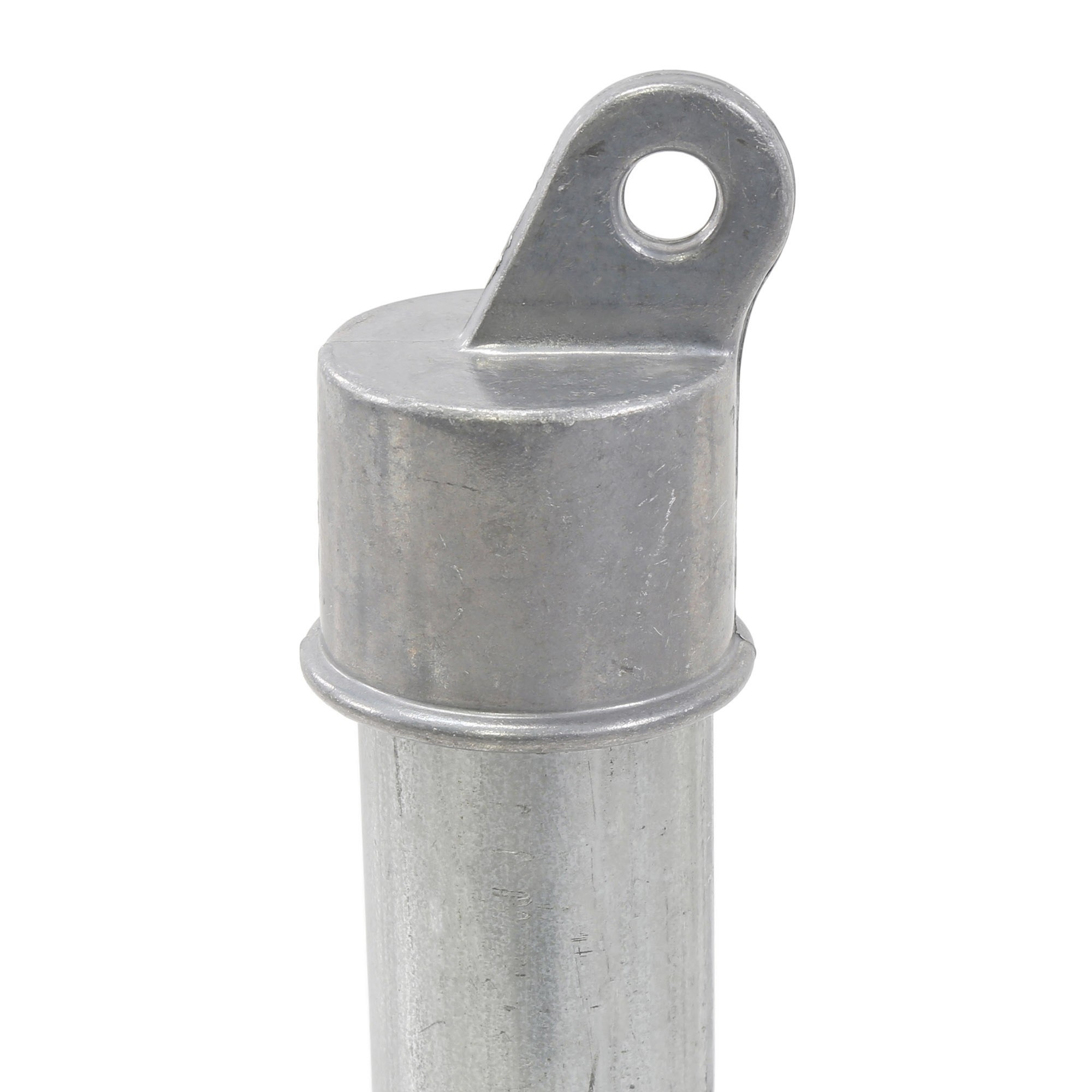 Aluminum 1 5/8" (Fits 1 5/8" OD Actual) 2Hole Brace Rail End Aluminum Chain Link Fittings