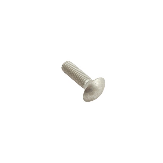 Chain Link Solid All Aluminum 3/8" x 1-1/4" Carriage Bolt - Bolt Only