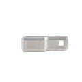 Chain Link Aluminum 1 1/2"x 1 1/2" Square Brace Band