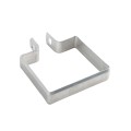 Chain Link Aluminum 3 1/2"x 3 1/2" Square Brace Band