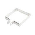 Chain Link Aluminum 5" Square Brace Band
