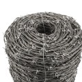 Solid All Aluminum Barbed Wire Roll 1000' - Domestically Manufactured