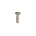 Chain Link Solid All Aluminum 3/8" x 1-1/4" Carriage Bolt - Bolt Only