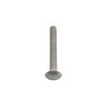 Chain Link Solid All Aluminum 3/8" x 3" Carriage Bolt - Bolt Only (Carriage Bolts)