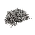 Chain Link 9 Gauge Hog Rings [500 Quantity] - Tension Wire Clip (Aluminum)