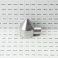 Aluminum 2 1/2" One Way Bullet Cap (Fits 2 3/8" OD)