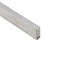 Solid Aluminum Tension Bar 1/4" x 3/8" x 72" for Aluminum Chain Link Fence