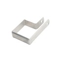 Chain Link Aluminum 2 1/2" Square Tension Band (Tension Bands)