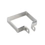 Chain Link Aluminum 3 1/2"x 3 1/2" Square Brace Band