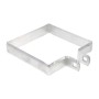 Chain Link Aluminum 6" Square Brace Band