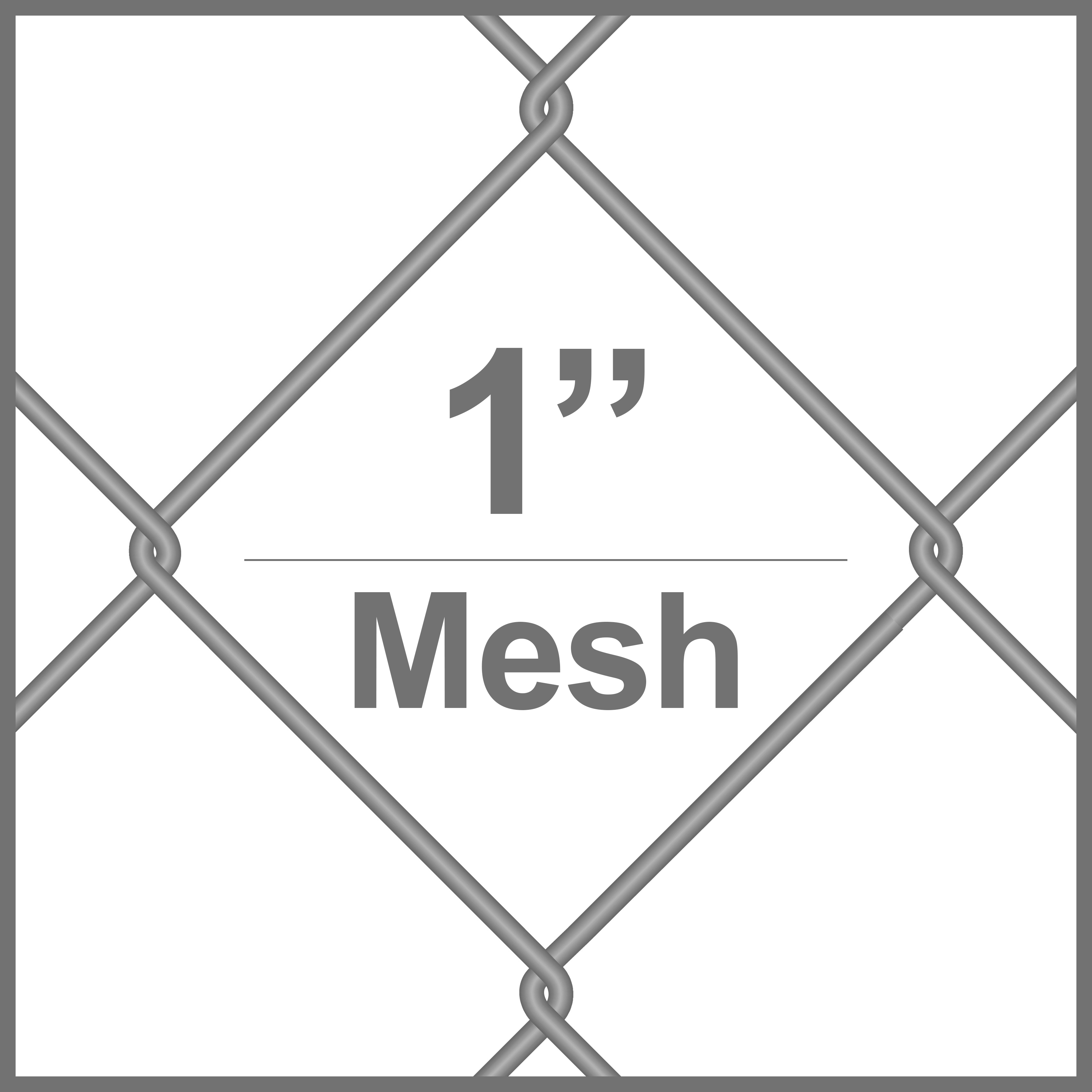 1 x 1 Sq. Aluminum Chain Link Mesh