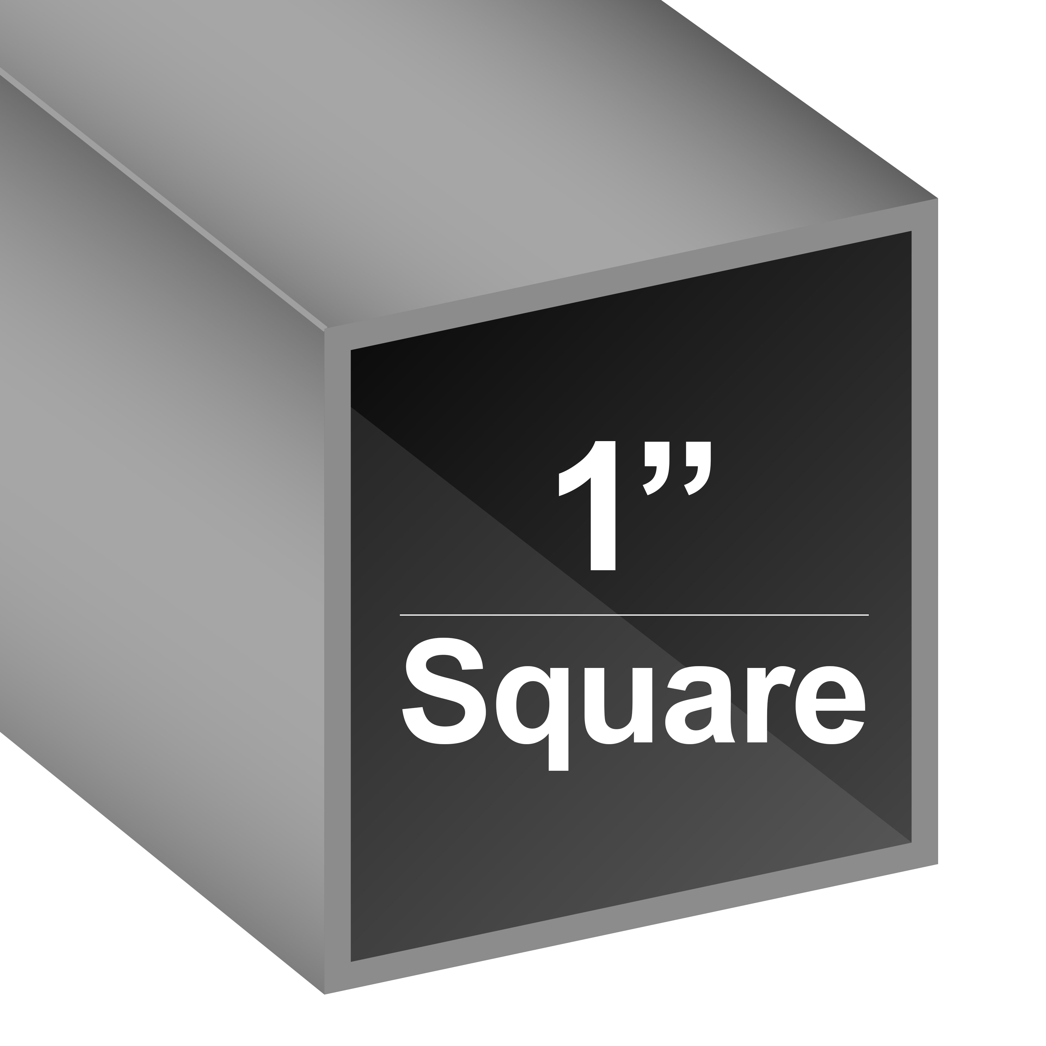 1 x 1 Sq. Aluminum Chain Link Tubing