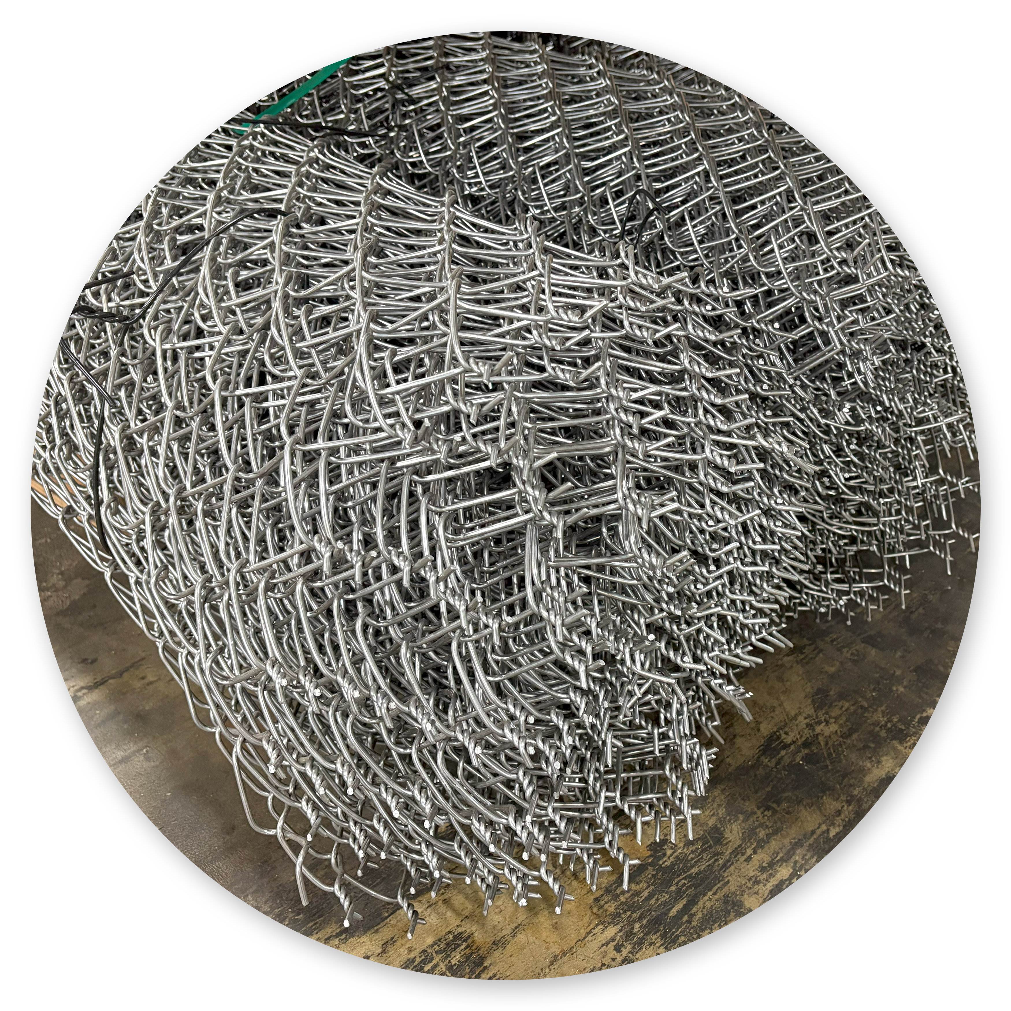 aluminum chain link fence mesh