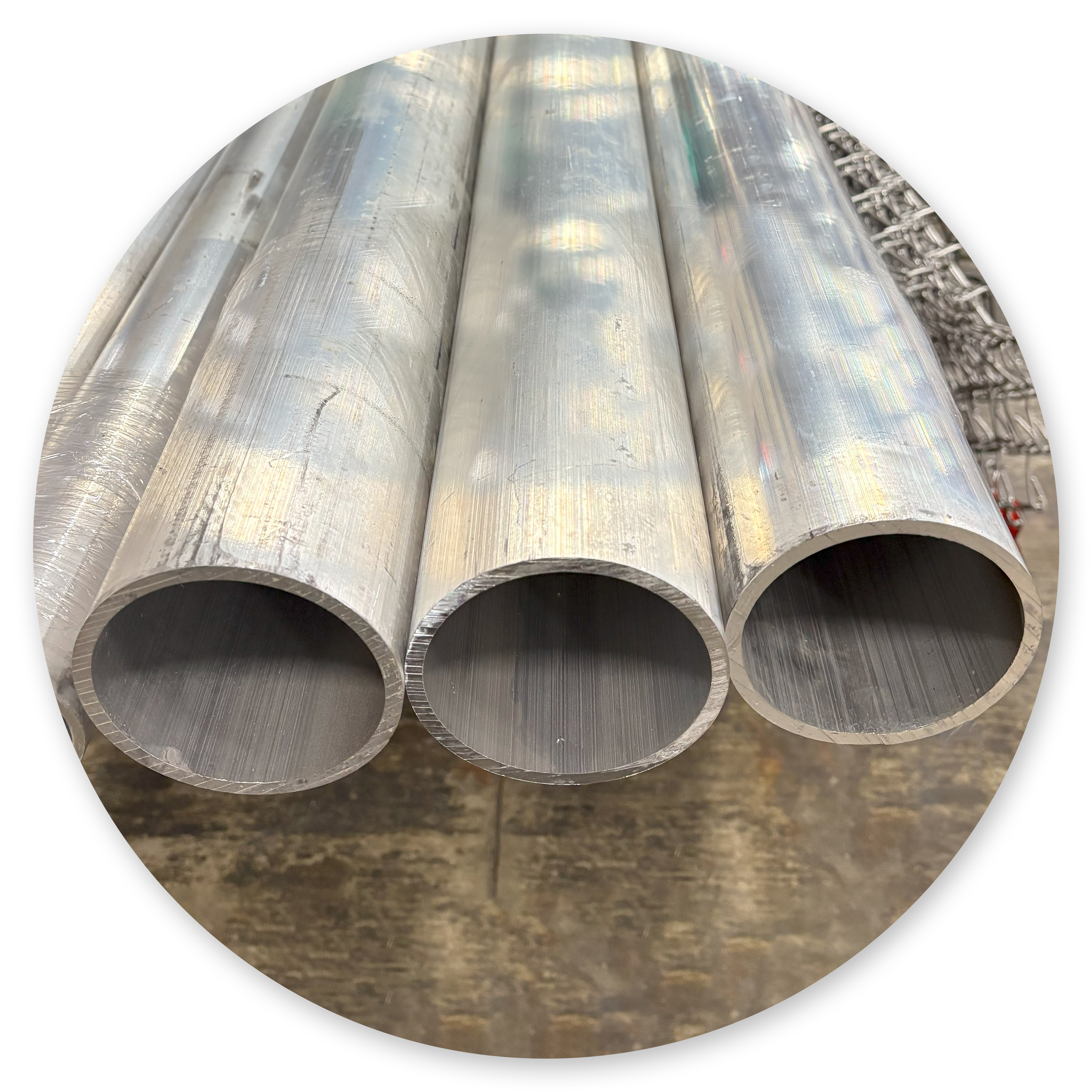 aluminum chain link fence pipe